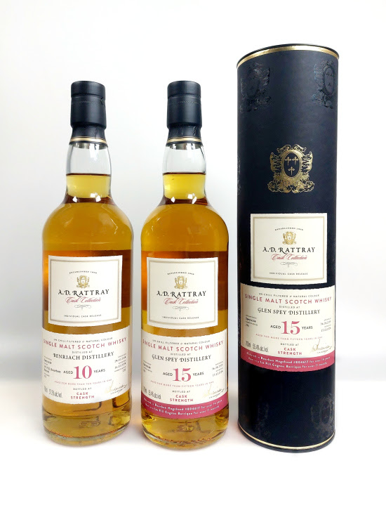 A.D.Rattray Benriach, 2014 10 y   Fresh Bourbon Barrel 57,2 % Vol