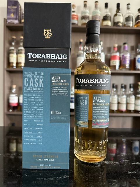 Torabhaig All Gleann Batch Strength 61,1 %Vol Bourbon Casks PEATED