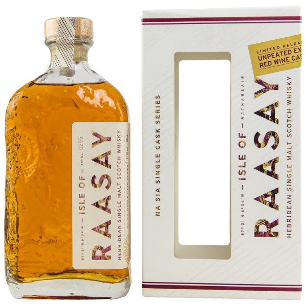 Isle of Raasay Isle of Raasay unpeated First Fill Bordeaux Red Wine Cask 4 61,5 %Vol