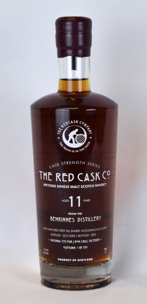 The Red Cask Company Benrinnes 11y 55,3 %Vol 1st Fill Sherry