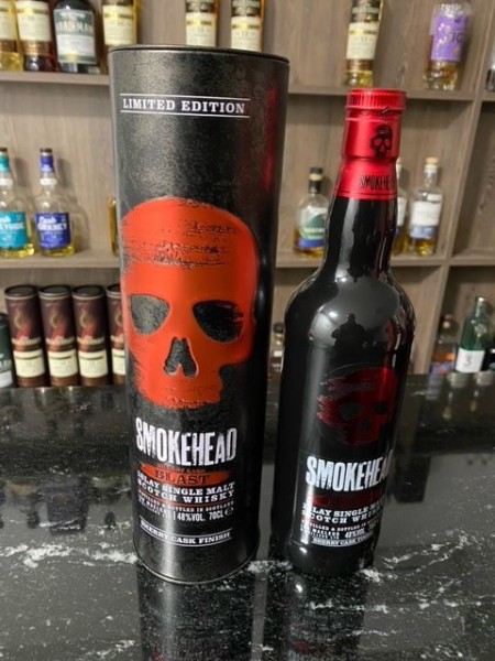 Smokehead Sherry Cask Blast Release 2021 48 %Vol Ian MacLeod Distillers