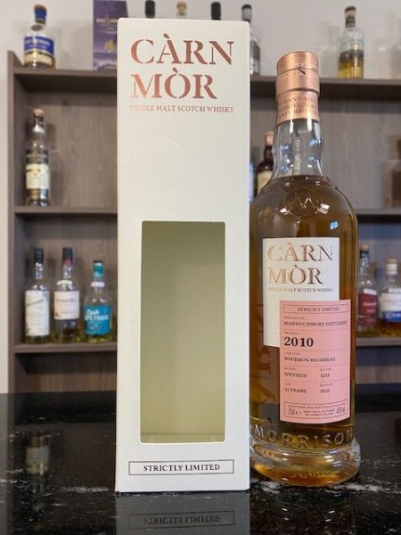 Carn Mor Mannochmore 2010 2022 11y Bourbon Hogshead Speyside 47,5 %Vol