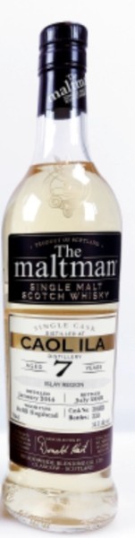 Maltman Caol Ila,2014 7 years, 54,1%Vol Refill Hogshead cask no. 300331