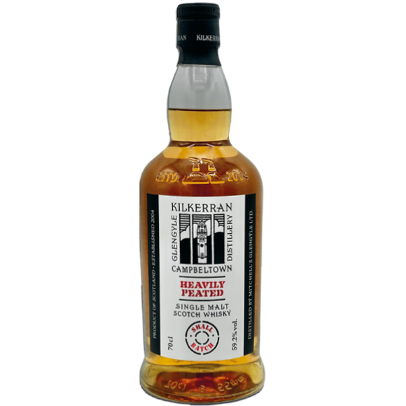 Kilkerran Heavily peated Batch 9 90 % Bourbon 10 % Sherry 59,2 % Vol.