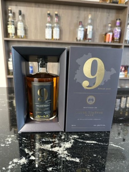 The Nine Springs 9 y Virgin Oak & Ex-Bourbon PX Finish 58,6 %Vol. Distillery only 0,5l Cask Strength