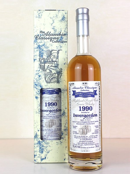 ALAMBIC CLASSIQUE Invergordon Hampden Rum Finish 1990/2022 32y Single Cask Grain 52,7 %Vol-Copy