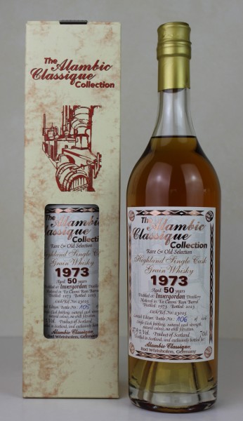 Alambic Classique Invergordon „Ex Caroni Rum Barrel“ 1973, 50 y 47,9 %Vol