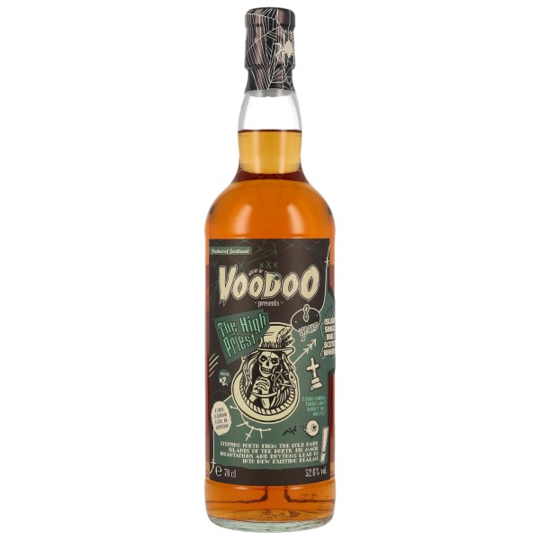 Whitlaw Islands Whisky of Voodoo The High Priest 8 y sland Single Malt 54,9%Vol Rotwein Barriques