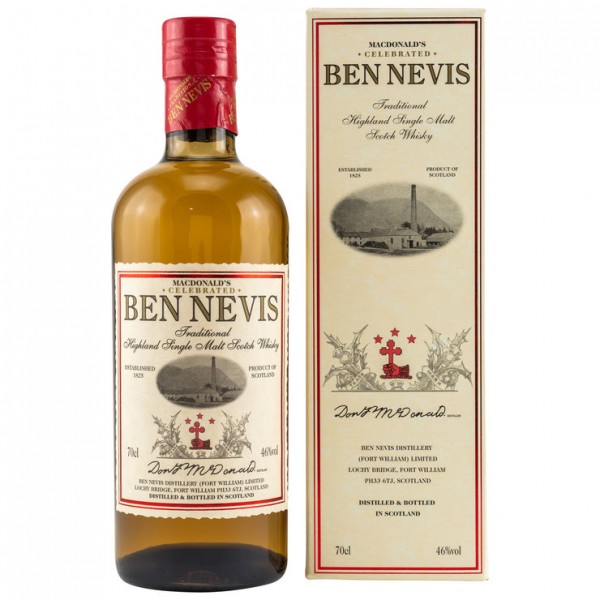 Ben Nevis Traditional Peated Highland Single Malt 46 %Vol