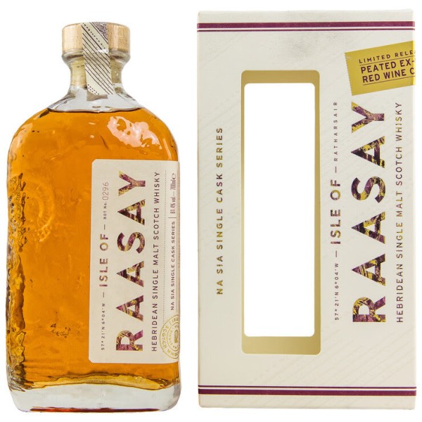 Isle of Raasay Isle of Raasay Peated First Fill Bordeaux Red Wine Cask4 61,4 %Vol