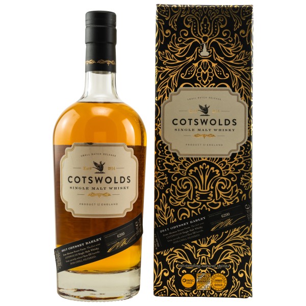 Cotswolds Signature English Single Malt First Fill Bourbon Casks & STR Red Wine Casks 46 %Vol. 0,7 L